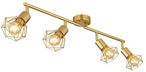 Globo 54802GB-4 - spotlámpa XARA I 4xE14/40W/230V arany