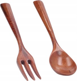 2 Db-os Fa Villa Hőálló Kanál Szett