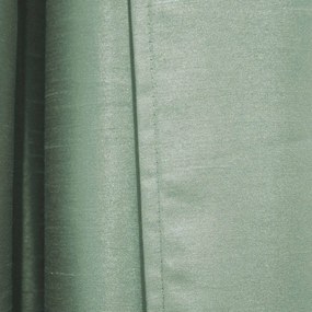 Zöld szatén függöny 140x240 cm Shana – douceur d'intérieur