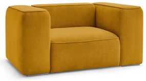 Okkersárga fotel Zephyr – Bobochic Paris