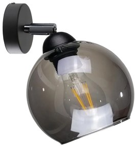 Fali spotlámpa UNO 1xE27/60W/230V fekete