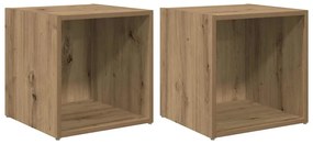 TV szekrény 2 pcs Barna