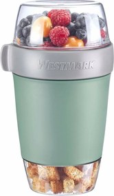 Westmark Háromrészes ételtartó edény, 1150 ml, mentazöld, L