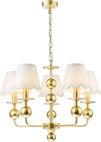 Dar Lighting Tilda TIL0535 Csillár 5x40w/e14