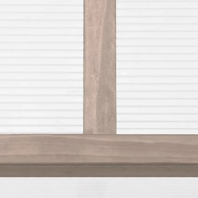 szürke fenyőfa melegház 110 x 58,5 x 39 cm