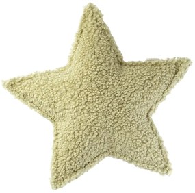 Zöld buklé párna gyerek kanapéhoz Star – Wigiwama