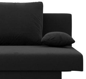 Sony kanapé, szövet anyag, hab töltet, fekete