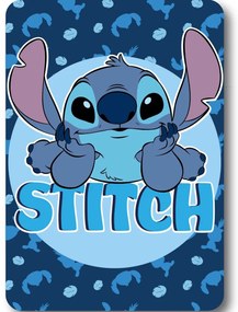 Disney Lilo és Stitch, A csillagkutya Feather polár takaró 100x140cm