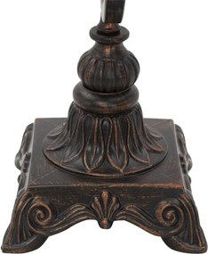 Fekete asztali lámpa fém búrával (magasság 40 cm) World Industry – Mauro Ferretti