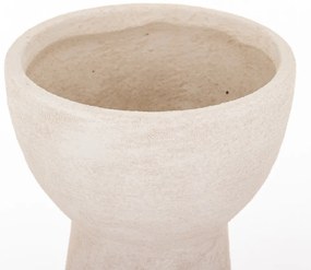 Evora design Váza kerámia fehér 35x12.5x12.5cm