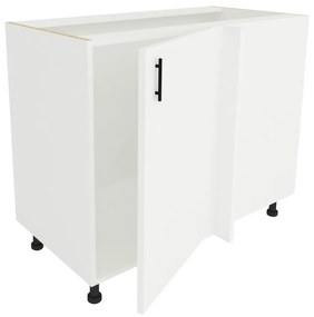 Benita 1 ajtós Alsó konyhaszekrény Fehér 98x50x80 cm N