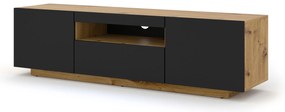 TV aszta/Szekrény Aurinko 150 (artisan tölgy + matt fekete). 1083422