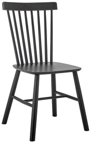 Fekete kaucsukfa étkezőszék Mill – Bloomingville