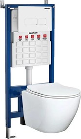 Roya Delano 021W falba építhető WC tartály szett