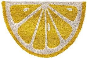 Sárga lábtörlő 40 x 60 cm IJEN Beliani