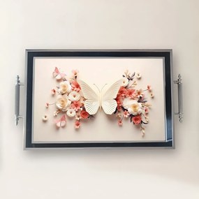 Üveg tálca, 38×24 cm – TPG9900
