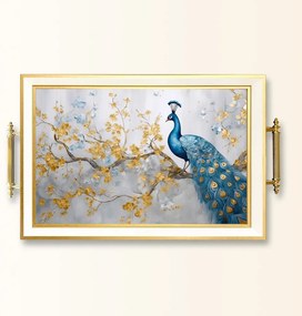 Üveg tálca, 38×24 cm – TPB9925