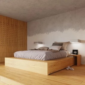 Fali lámpa HORUS 1xE27/60W/230V szürke