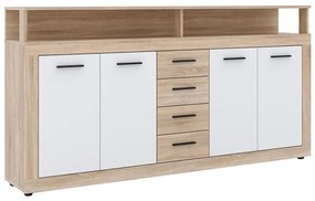 RUNA komód sonoma tölgy/fehér 5907758724989