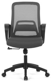 Szürke Hálós Irodai Szék, Hinta Mechanikával. KA-S3015 GREY