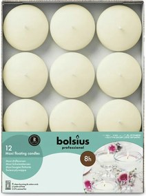 LebegĆ vĂzgyertya krĂ©mszĂnƱ Bolsius 12db 8h
