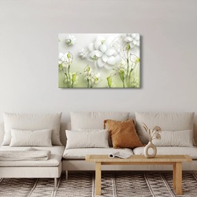 Kép virággal (90x60 cm)
