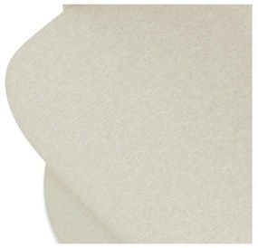 Krémszínű kárpitozott étkezőfotel Kalo – Makamii