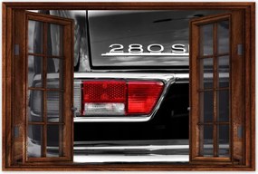 Poszterek 120x80 Mercedes 200SE Lámpa