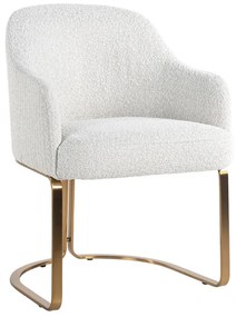 NT Hadley White / Gold kárpitozott design szék