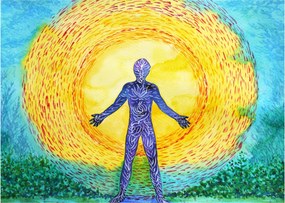 Kép - A lélek ereje (üvegen) (70x50 cm)