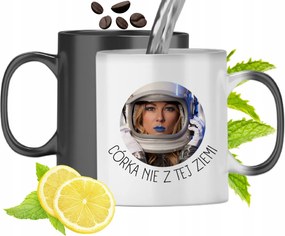 Mágikus Bögre Lányának Színváltós, fényképes nyomattal