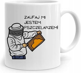 Ajándék Bögre Méhésznek Bízz Bennem! Ajándék fényképes nyomattal