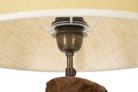 Lampada teak da tavolo kepala ø 35x69cm