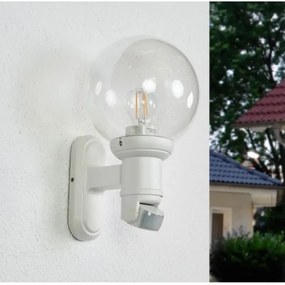 STEINEL 634315 - L 560 S Kültéri fali lámpa érzékelővel fehér IP44