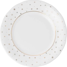 Desszert tányér 19 cm Alaszka Karácsonyi csillogás Ćmielów