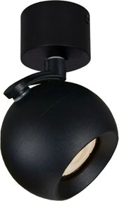 Italux Lafin SPL-45379-1R-BK Spotlámpa 1x10W/GU10 IP20