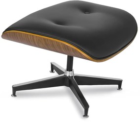 Prémium Forgó Fotel Fekete Eco-bőr Kárpittal. PALERMO