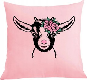 Párna+párnahuzat nyomott mintás Aranyos kis bárány