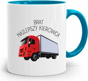 Kék Bögre A Legjobb Sofőr Testvérének, fényképes nyomattal