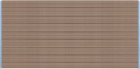 Barna-krémszínű frottír pamut fürdőlepedő 70x140 cm Gobo – noo.ma