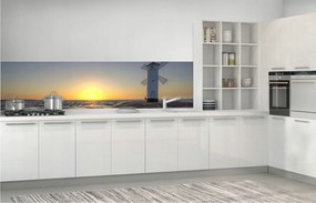 Flizelin fotótapéta Naplemente tenger tó malmok tájkép 250x60 +ragasztó