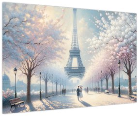 Kép - Párizsi festmény (90x60 cm)