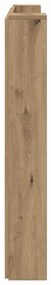 Fejtámla polcokkal Artisan tölgy 120 x 15 x 103,5 cm Faanyag