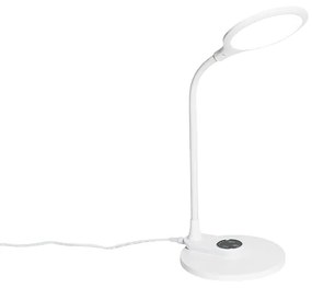 Asztali és fali lámpa fehér, LED-del, fényérzékelővel - Joni