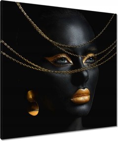 Vászonkép 80x80 Arany szépség