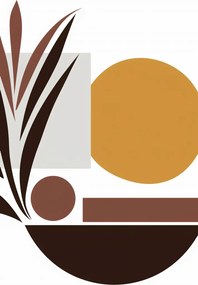 Poszter 61x91,5cm Növények stílusa