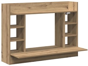 Falra Szerelhető Asztal Mester Tölgy 105x48x75 cm Szerelt Fa