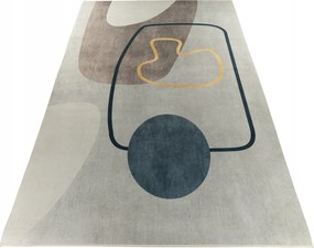 Cristal Printed Szőnyeg 80x150 Nyomatok Színes Divatos Modern Könnyű G0382