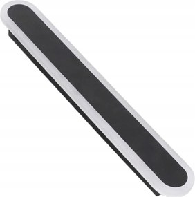 Homlokzati lámpa Led fali lámpa Erős 60cm 19W IP65 Fekete Modern