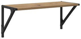 vidaXL Falpolcok 2 pcs Artisan tölgy 60 x 25 x 25,5 cm Faanyag